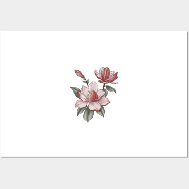 Magnolia Wall Art by NicoleHarvey